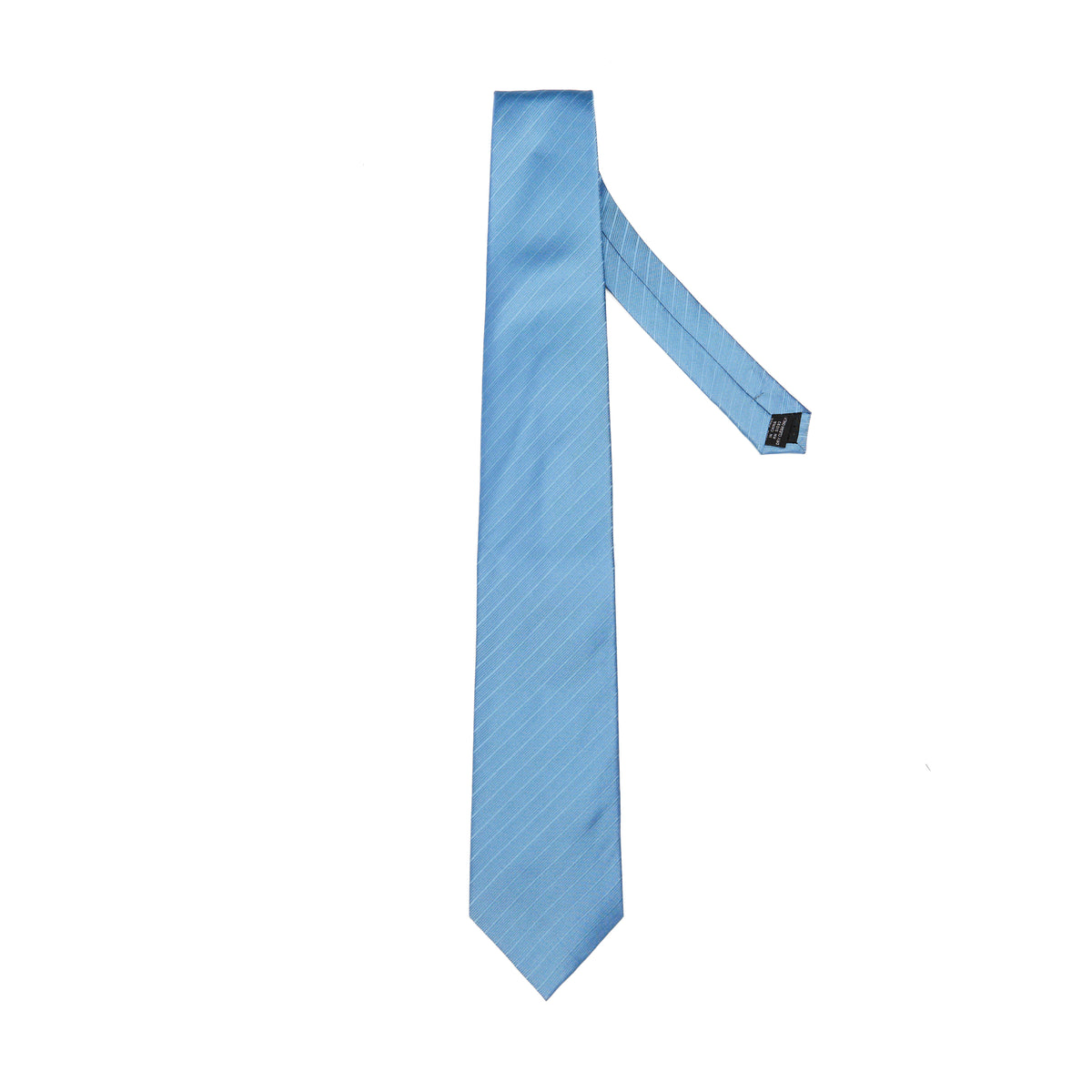 Lupo Bianco Celeste Diagonal Tie