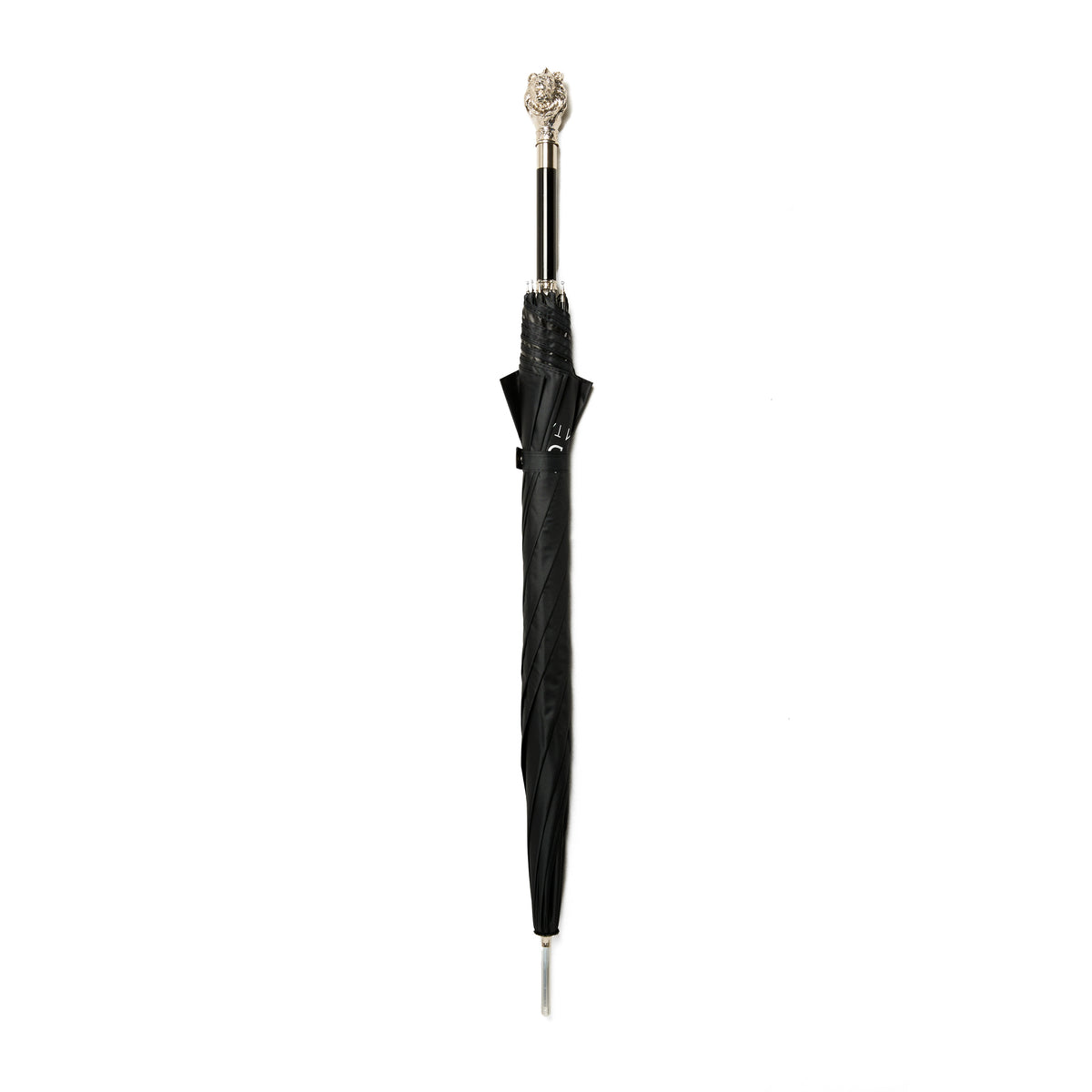 Lupo Bianco Silver Handle Signature Umbrella