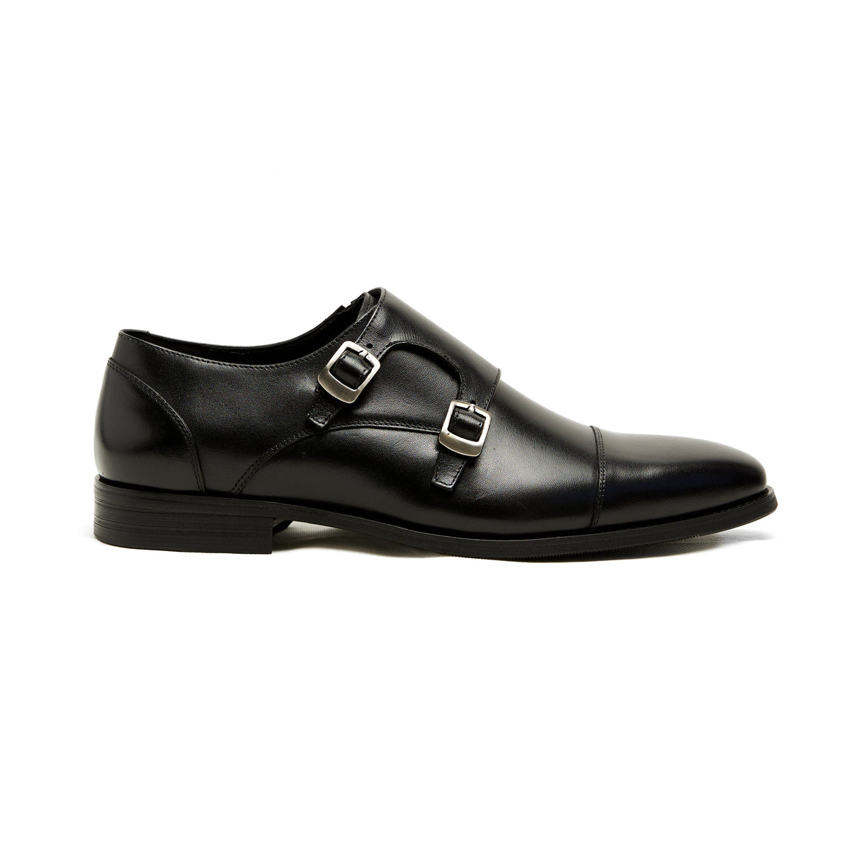Lupo Bianco men's double monk strap shoes
