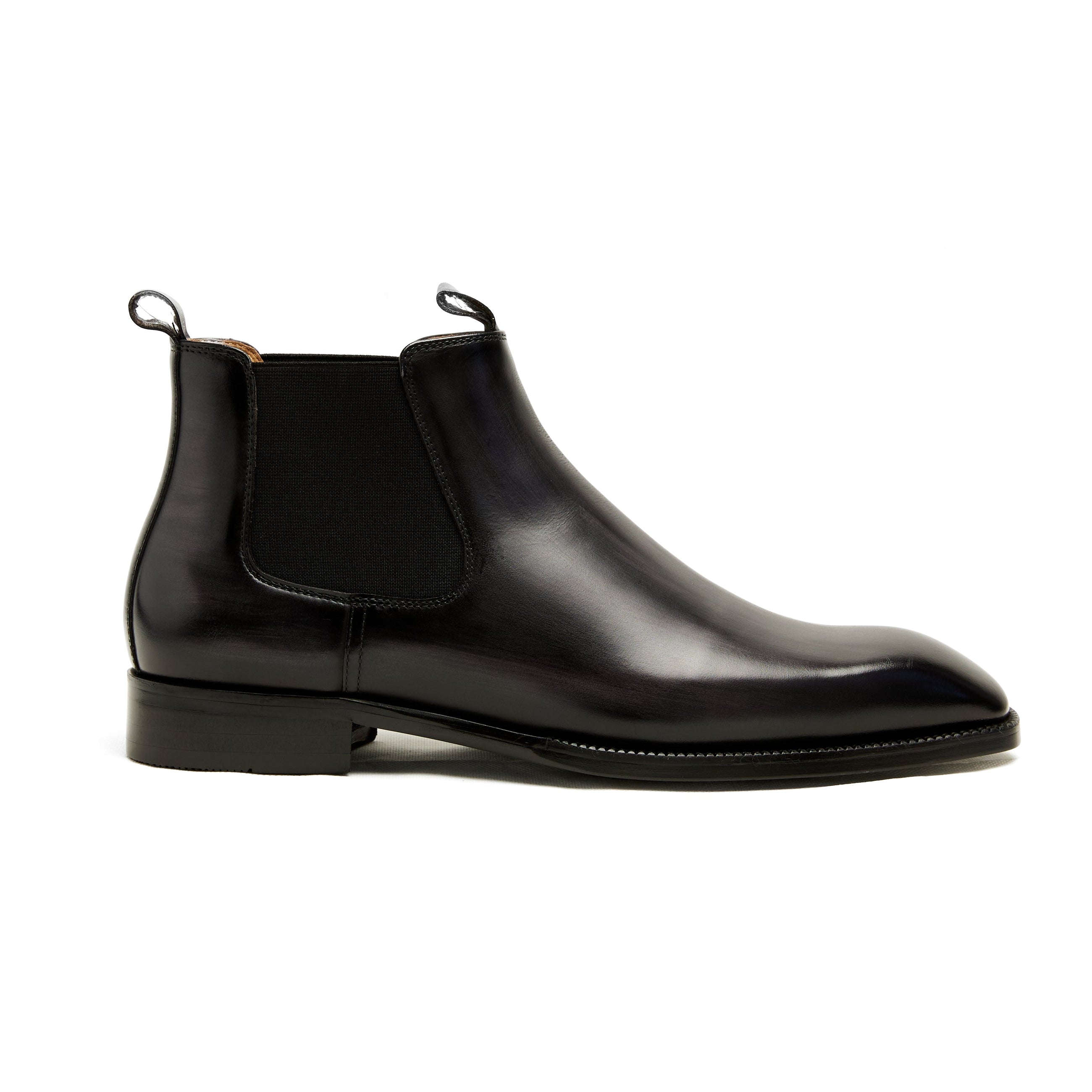Lupo Bianco men's leather Chelsea boots