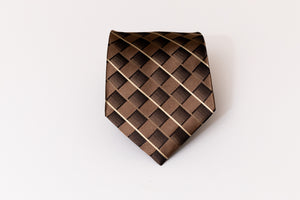 Opulent Checkerboard Tie