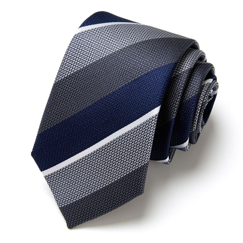 Lupo Bianco Grigio Marino Tie