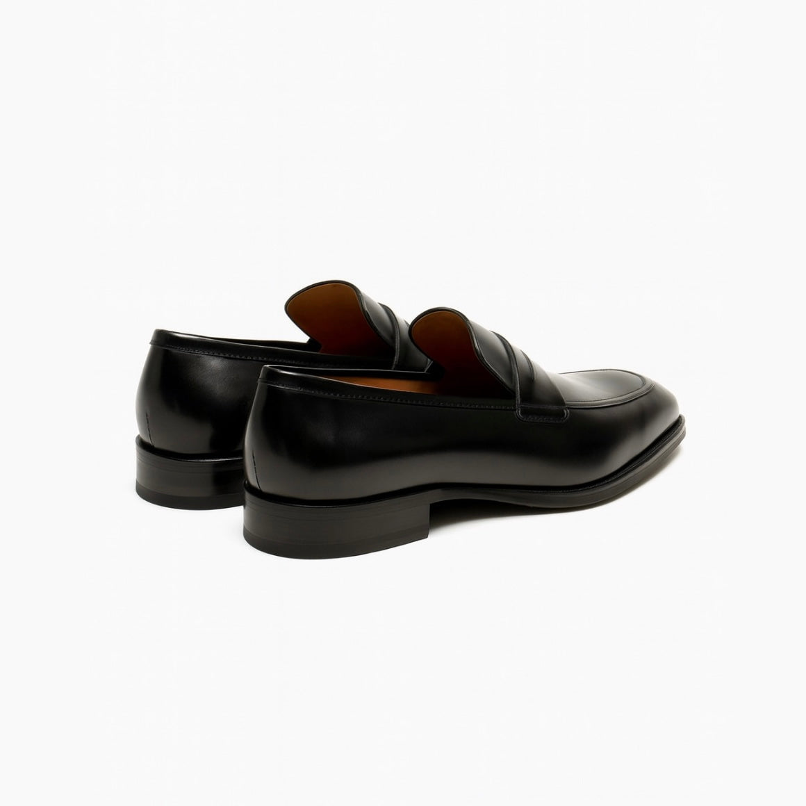 Lupo Bianco Milano Leather Penny Loafers – Timeless Italian Craft