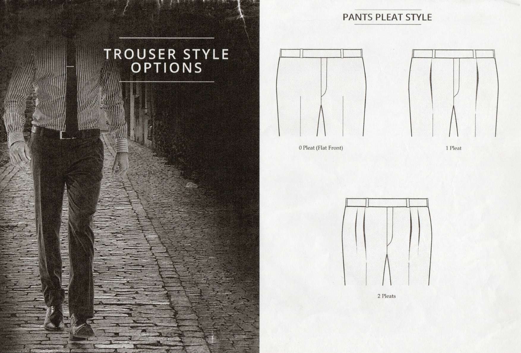 Trouser Style Options