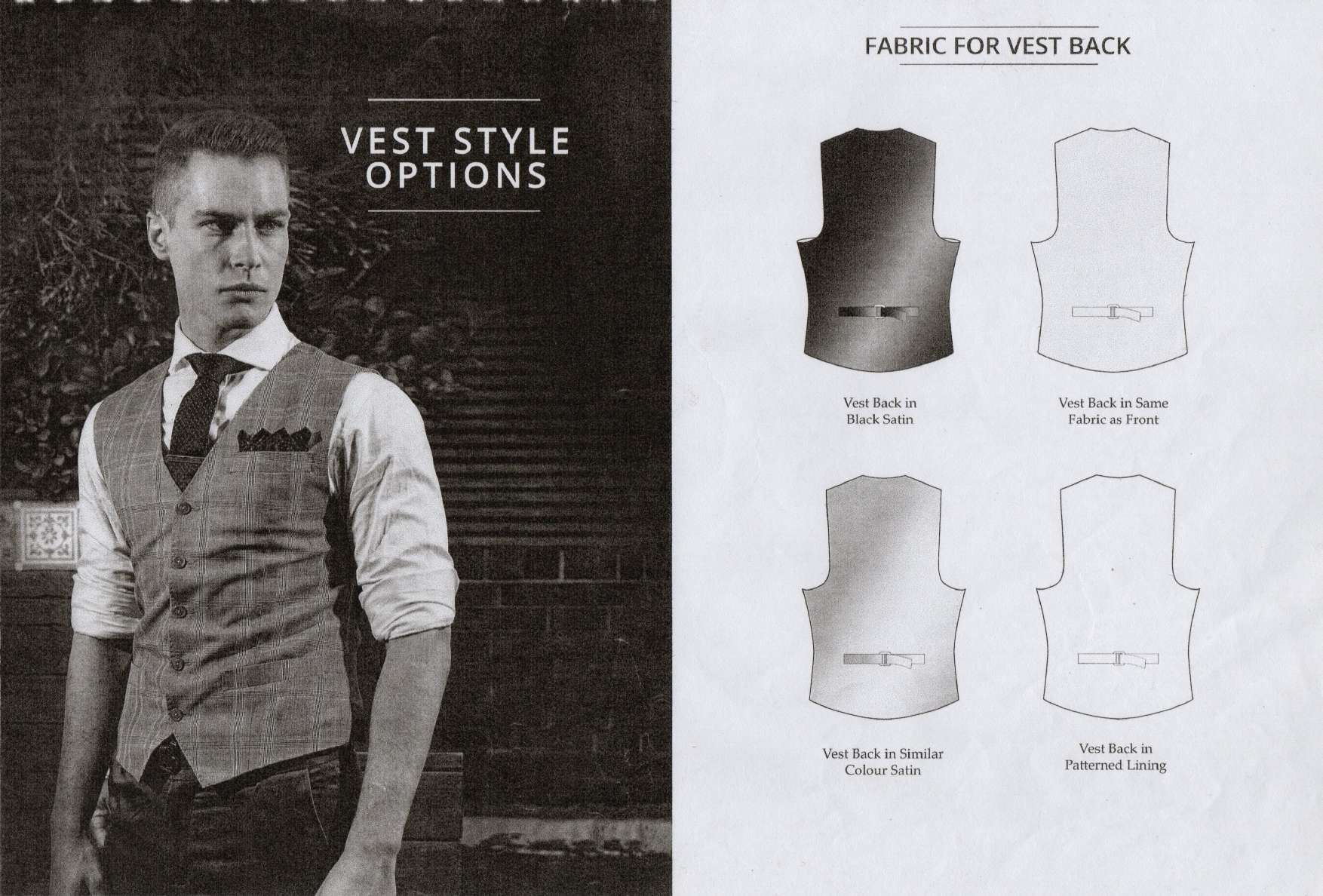 Vest style options
