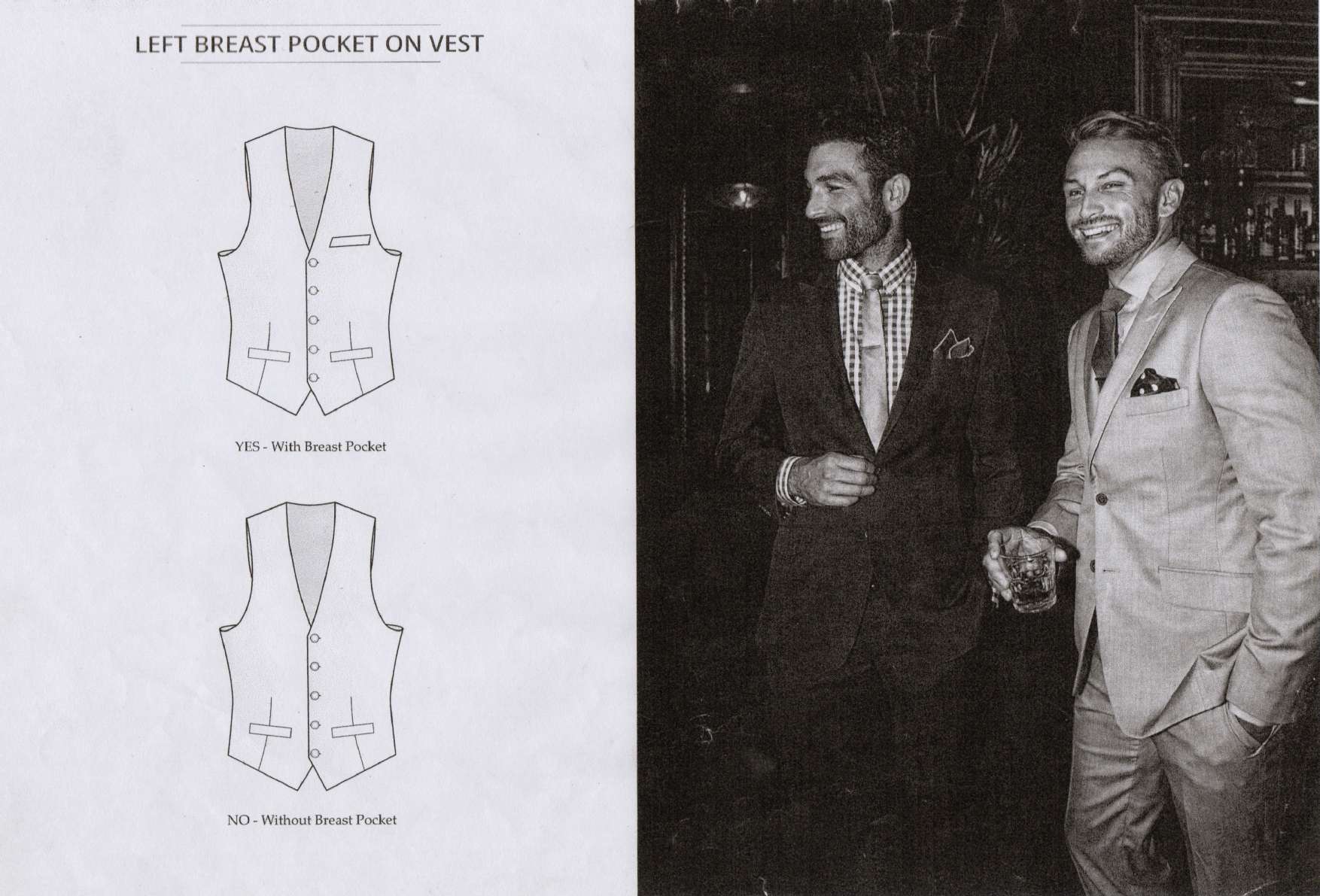 vest style options