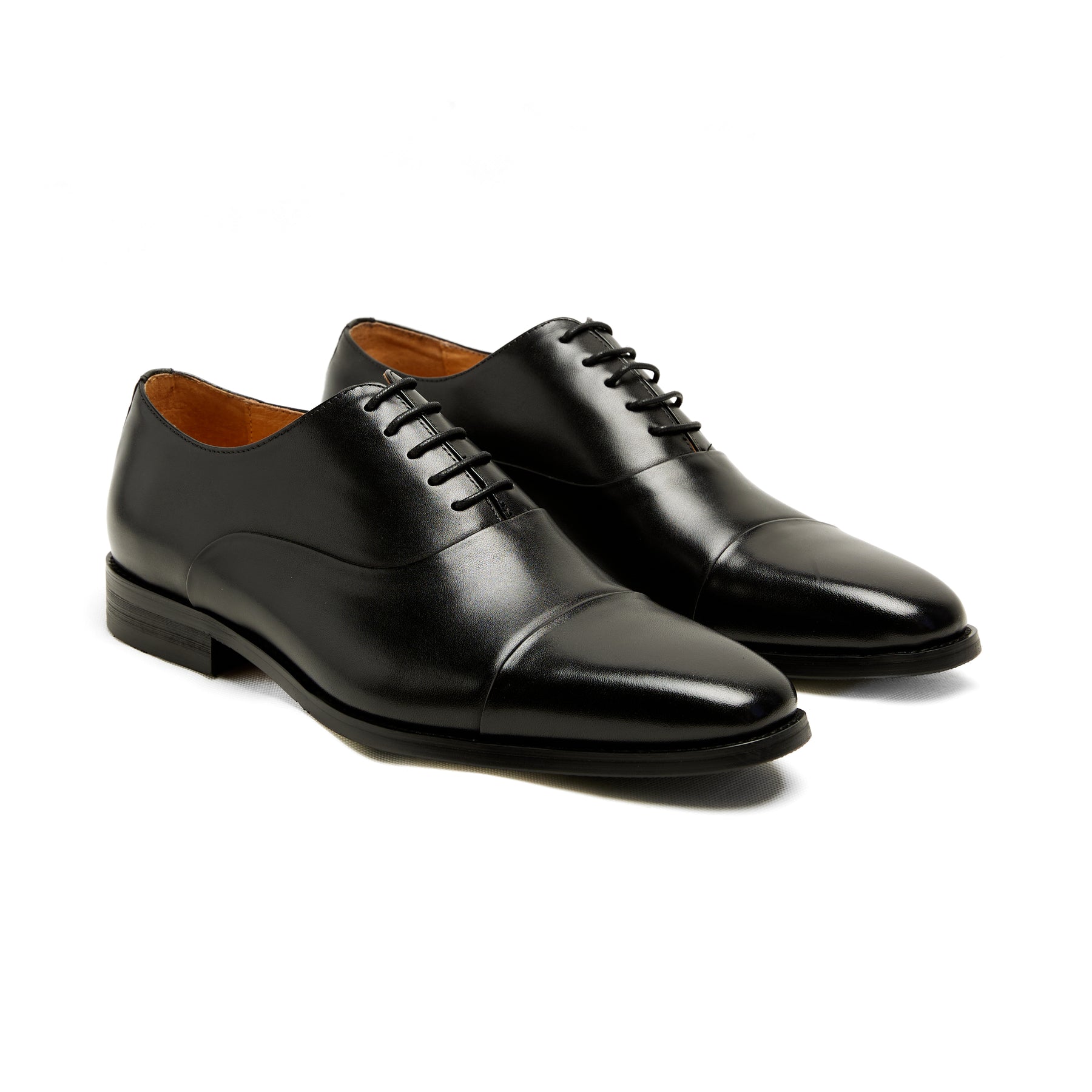 Lupo Bianco Napoli Cap-Toe Oxford – Handcrafted Leather Dress Shoes