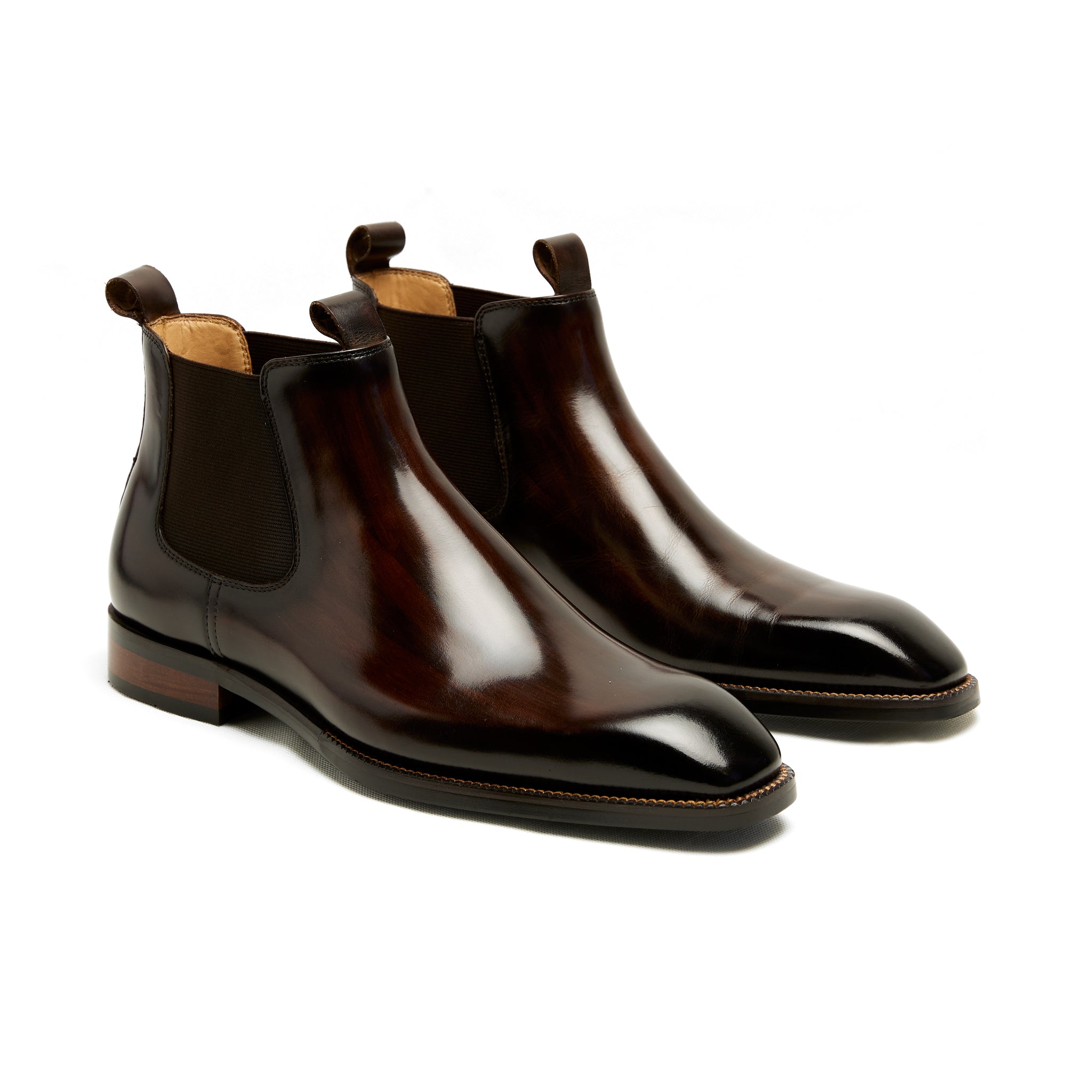 Lupo Bianco Palermo Chelsea Boots – Handcrafted Leather Elegance