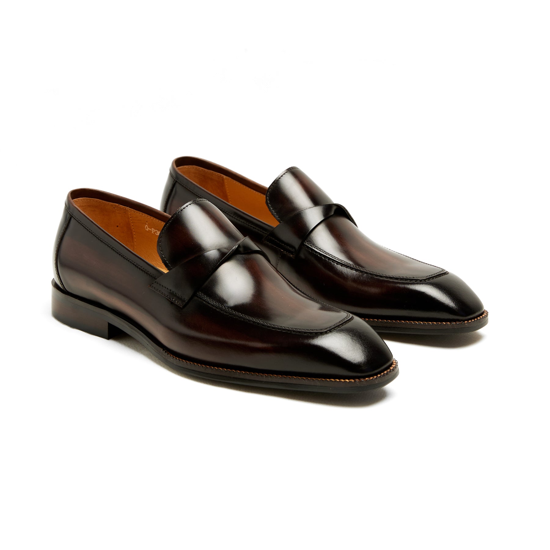 Lupo Bianco Firenze Leather Loafers – Classic Slip-On Elegance