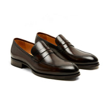 Lupo Bianco Milano Leather Penny Loafers – Timeless Italian Craft