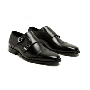 Lupo Bianco Milano Double Monk Strap – Handcrafted Leather Shoes