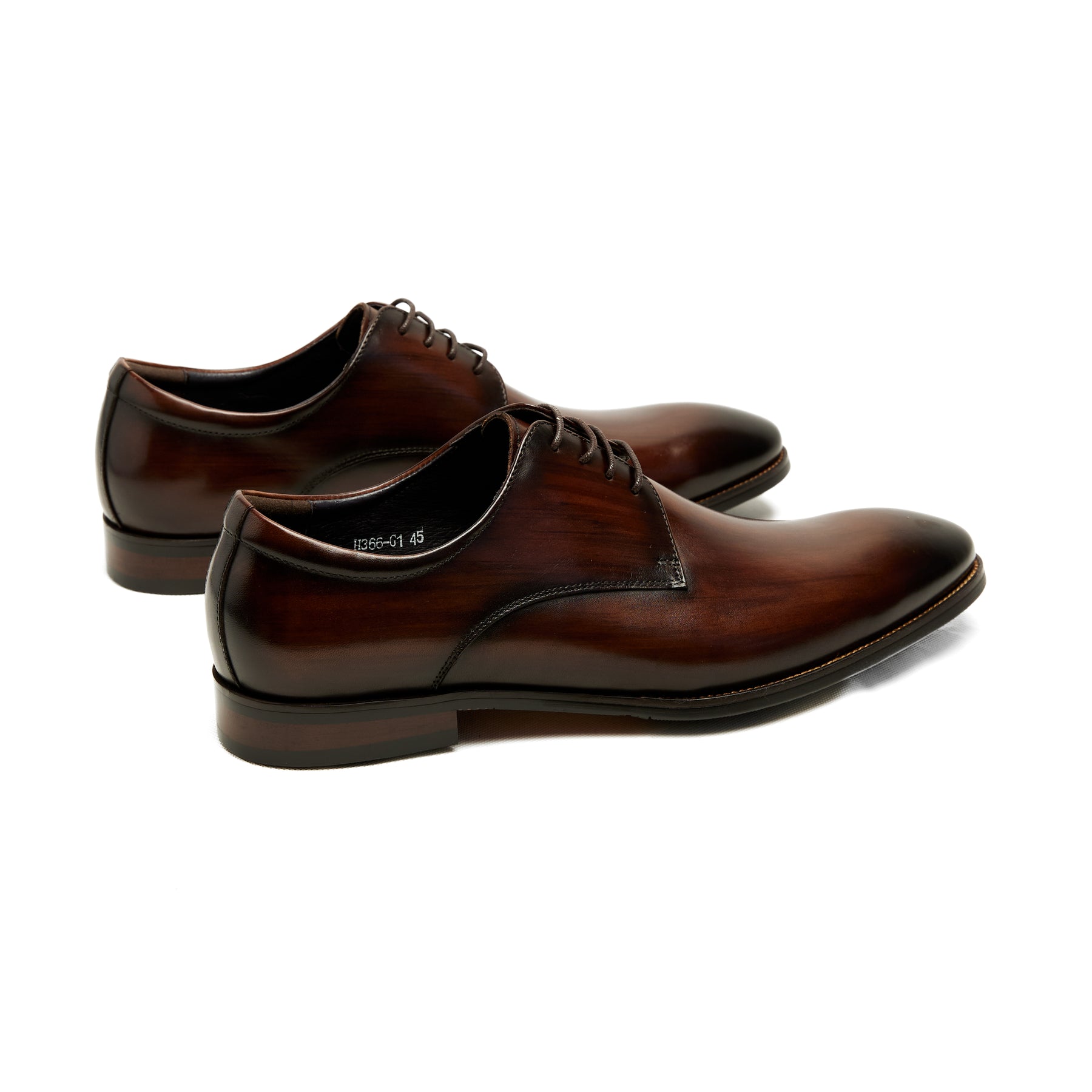 Lupo Bianco Signature Derby Collection – Matte, Patent, Brown & Espresso