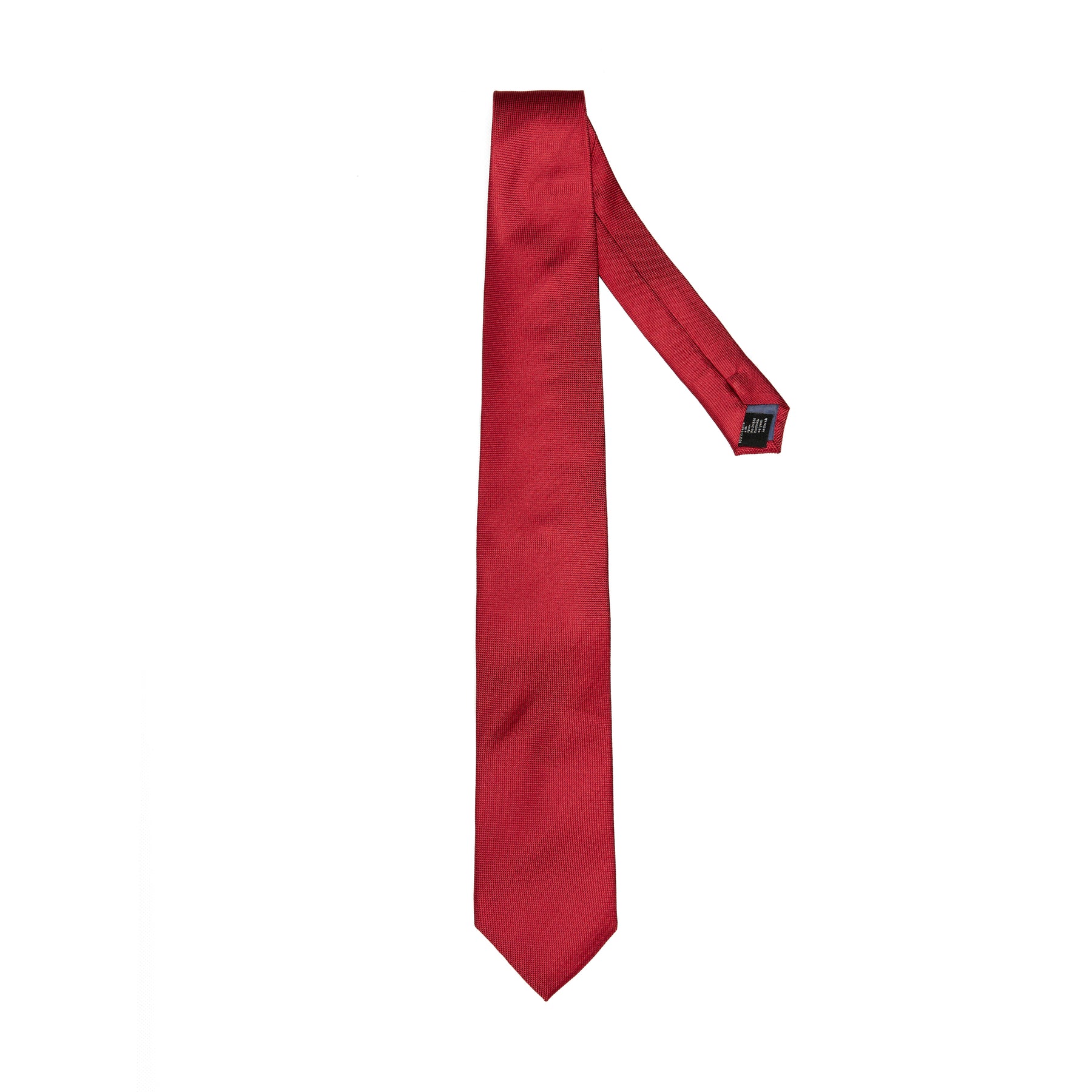 Lupo Bianco Burgundy Micro-Texture Tie