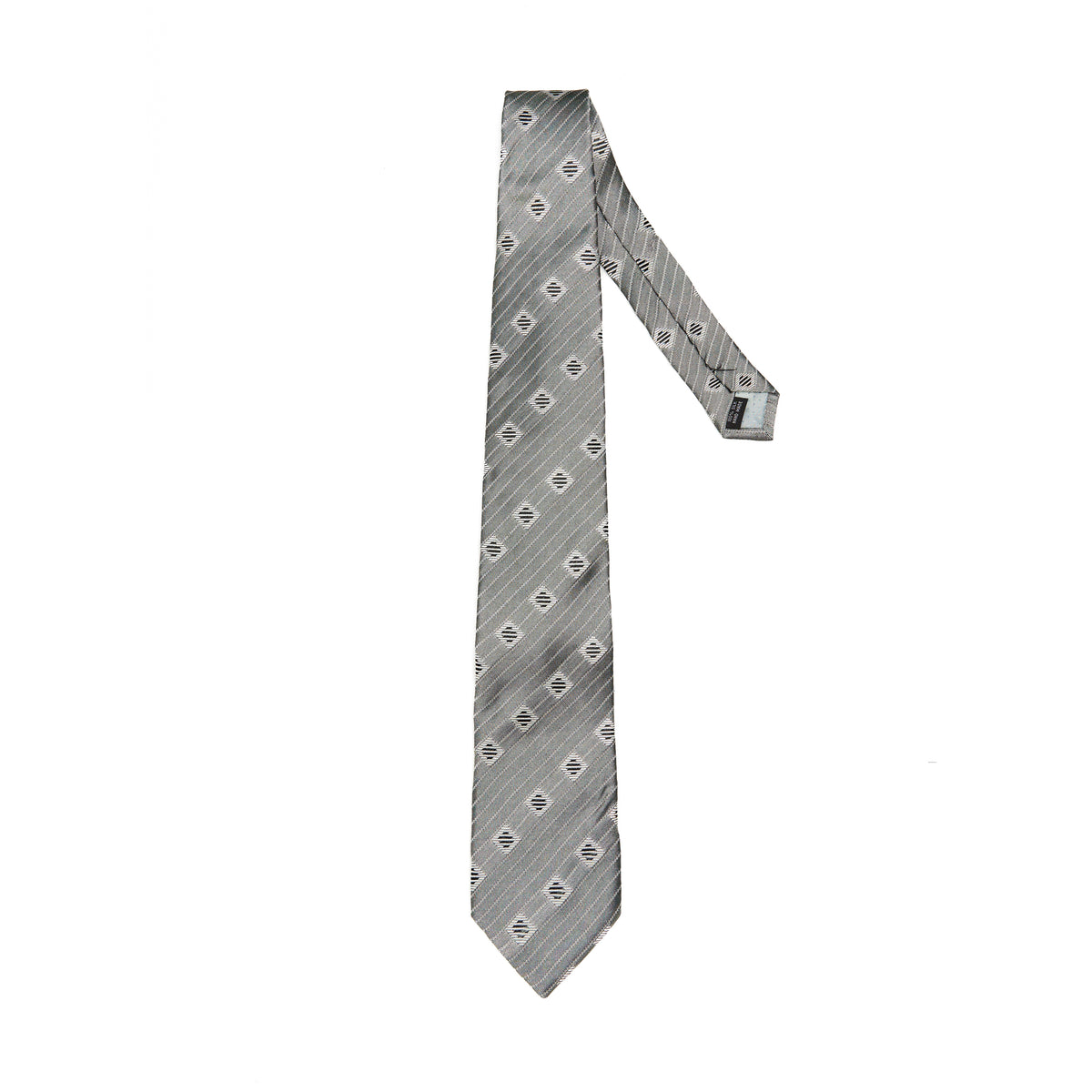 Lupo Bianco Grigio Classico Tie