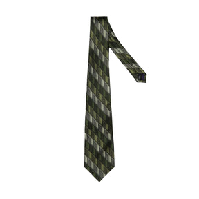 Lupo Bianco Verde Intreccio Tie