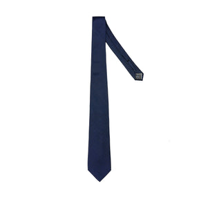 Lupo Bianco Classic Navy Silk Tie