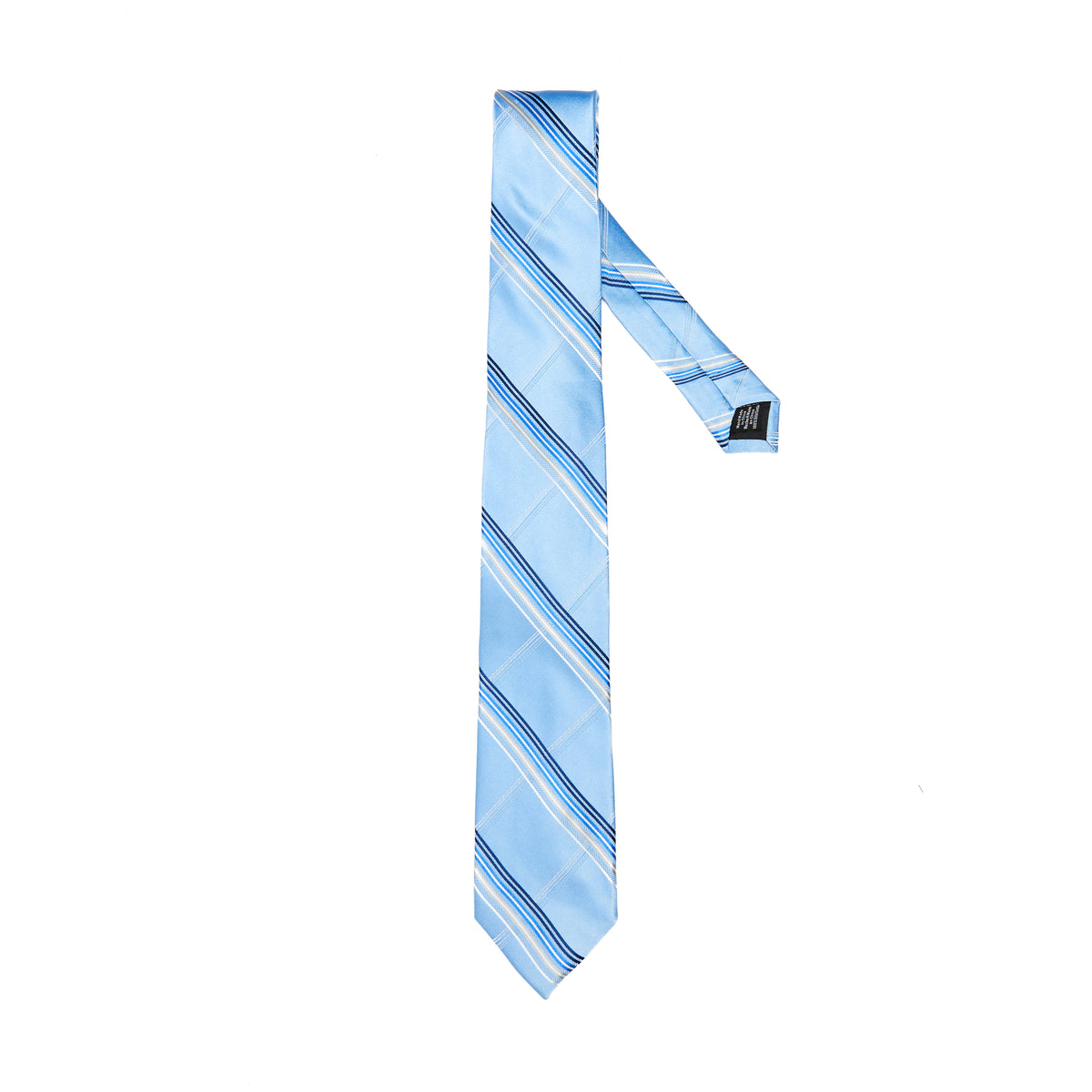 Lupo Bianco Azure Stripe Tie