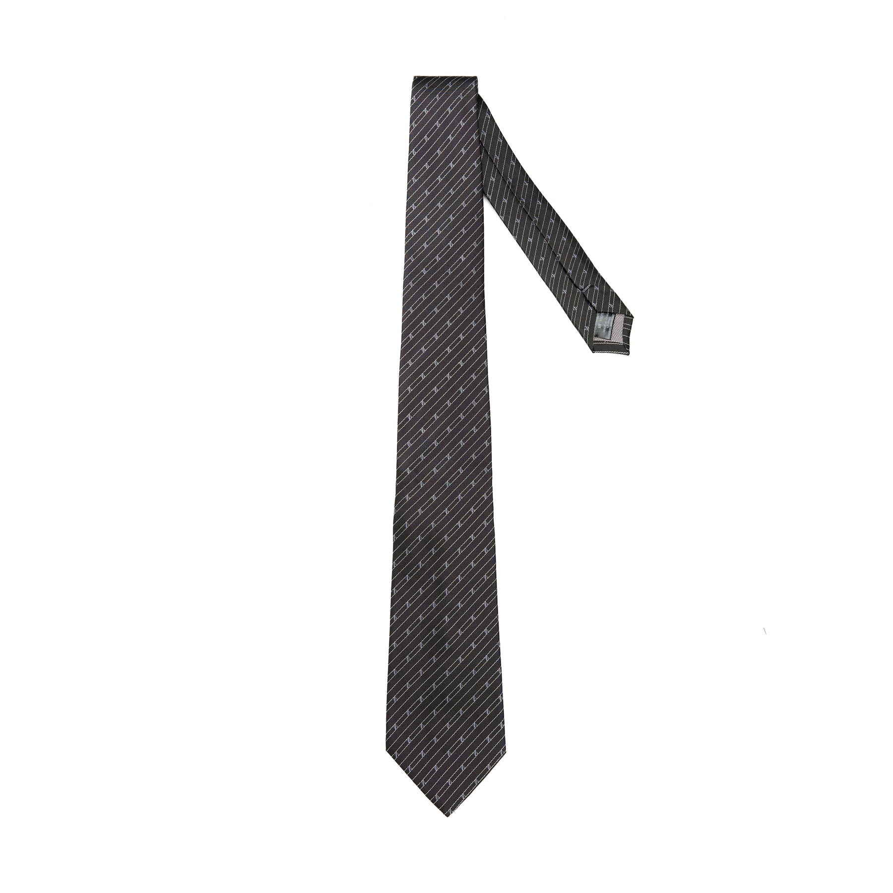 Lupo Bianco Nero Tratto Tie