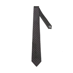 Lupo Bianco Nero Tratto Tie