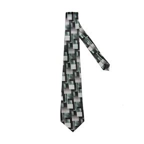 Lupo Bianco Geometric Noir Tie