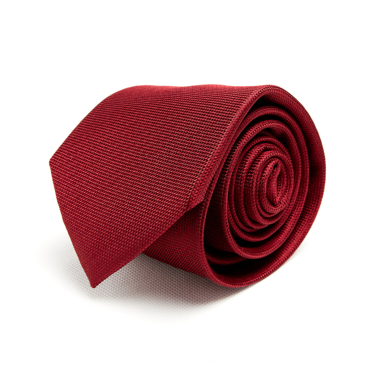 Lupo Bianco Burgundy Micro-Texture Tie