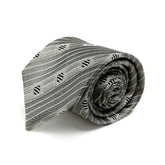 Lupo Bianco Grigio Classico Tie