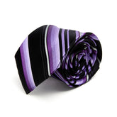 Lupo Bianco Viola Notte Tie