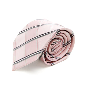 Lupo Bianco Rosa Diagonale Tie