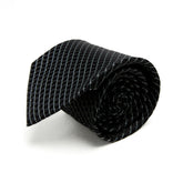 Lupo Bianco Nero Micro Stripe Tie