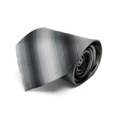Lupo Bianco Grigio Ombre Stripe Tie