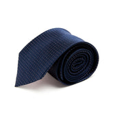 Lupo Bianco Navy Micro Dot Tie