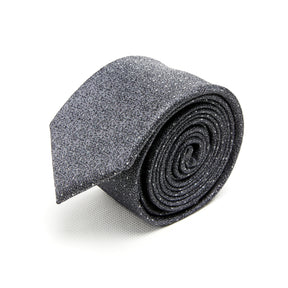 Lupo Bianco Grey Micro Texture Tie