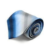 Lupo Bianco Azzurro Gradiente Tie