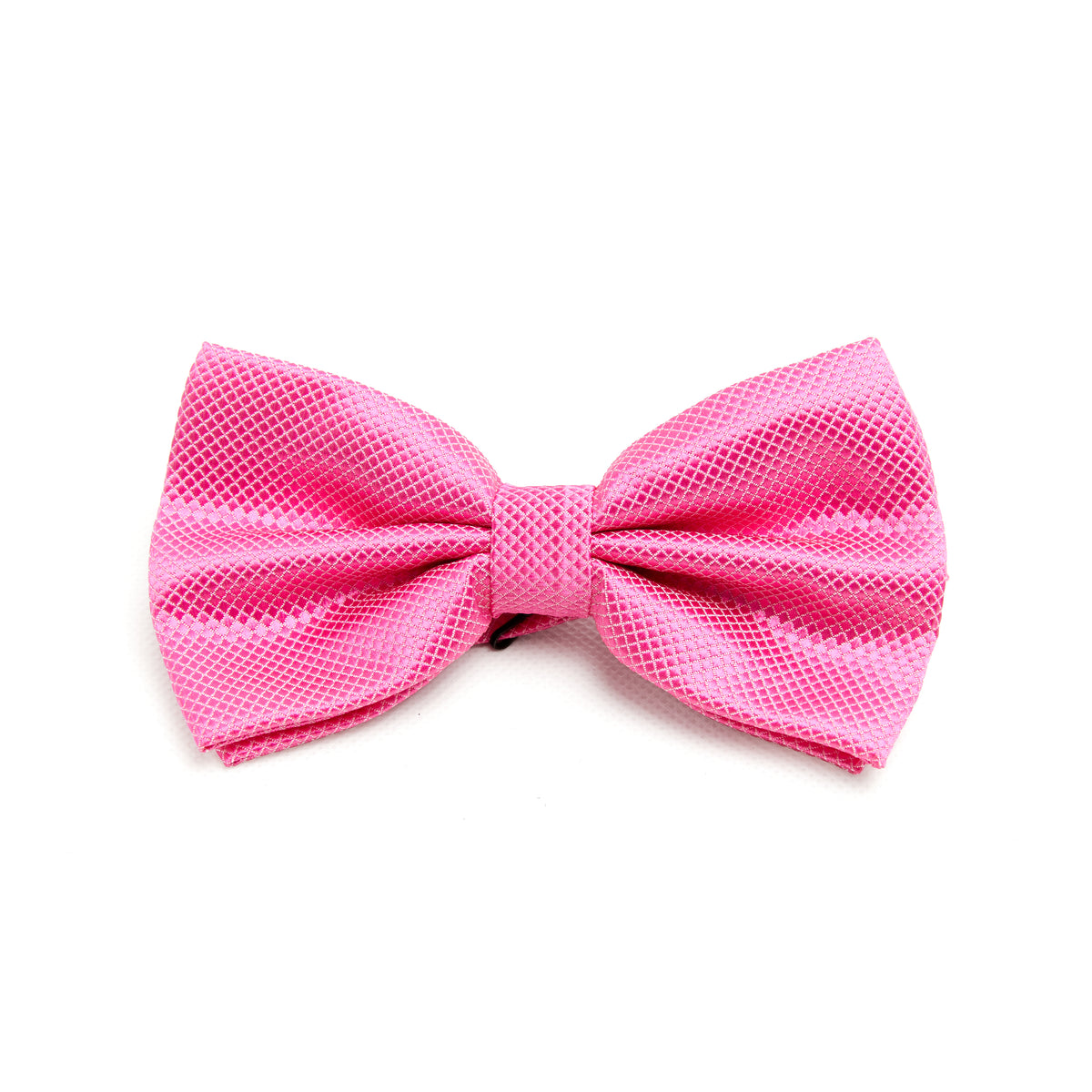 Lupo Bianco Rose Pink Textured Bow Tie