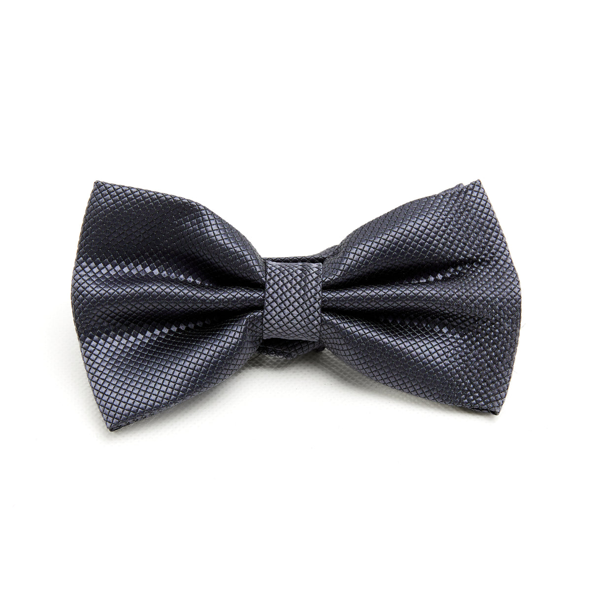 Lupo Bianco Charcoal Textured Bow Tie