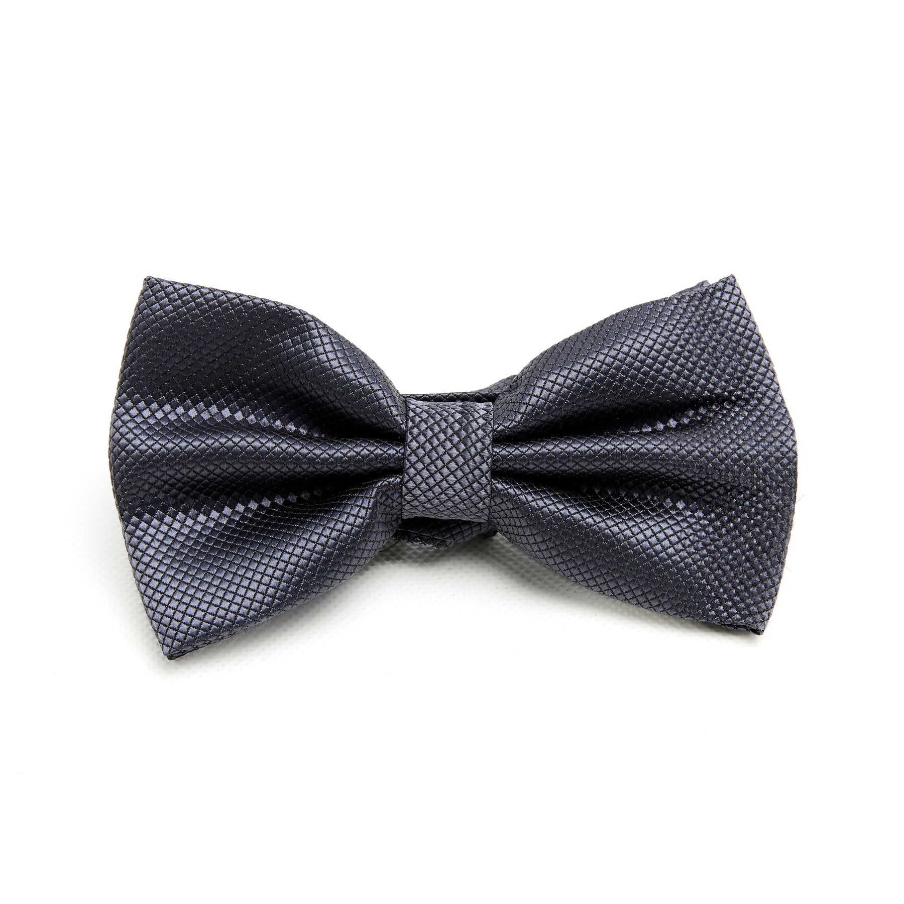 Lupo Bianco Charcoal Textured Bow Tie