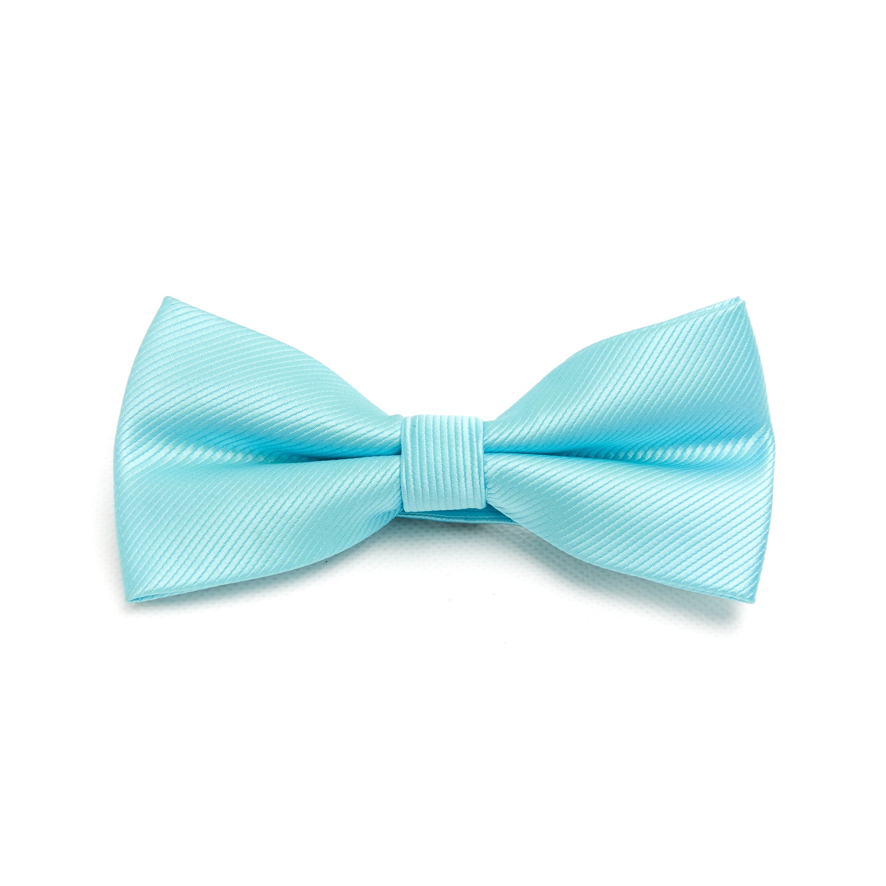 Lupo Bianco Aqua Blue Bow Tie