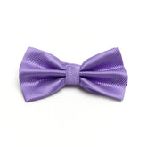 Lupo Bianco Lavender Textured Bow Tie