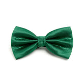 Lupo Bianco Emerald Green Textured Bow Tie