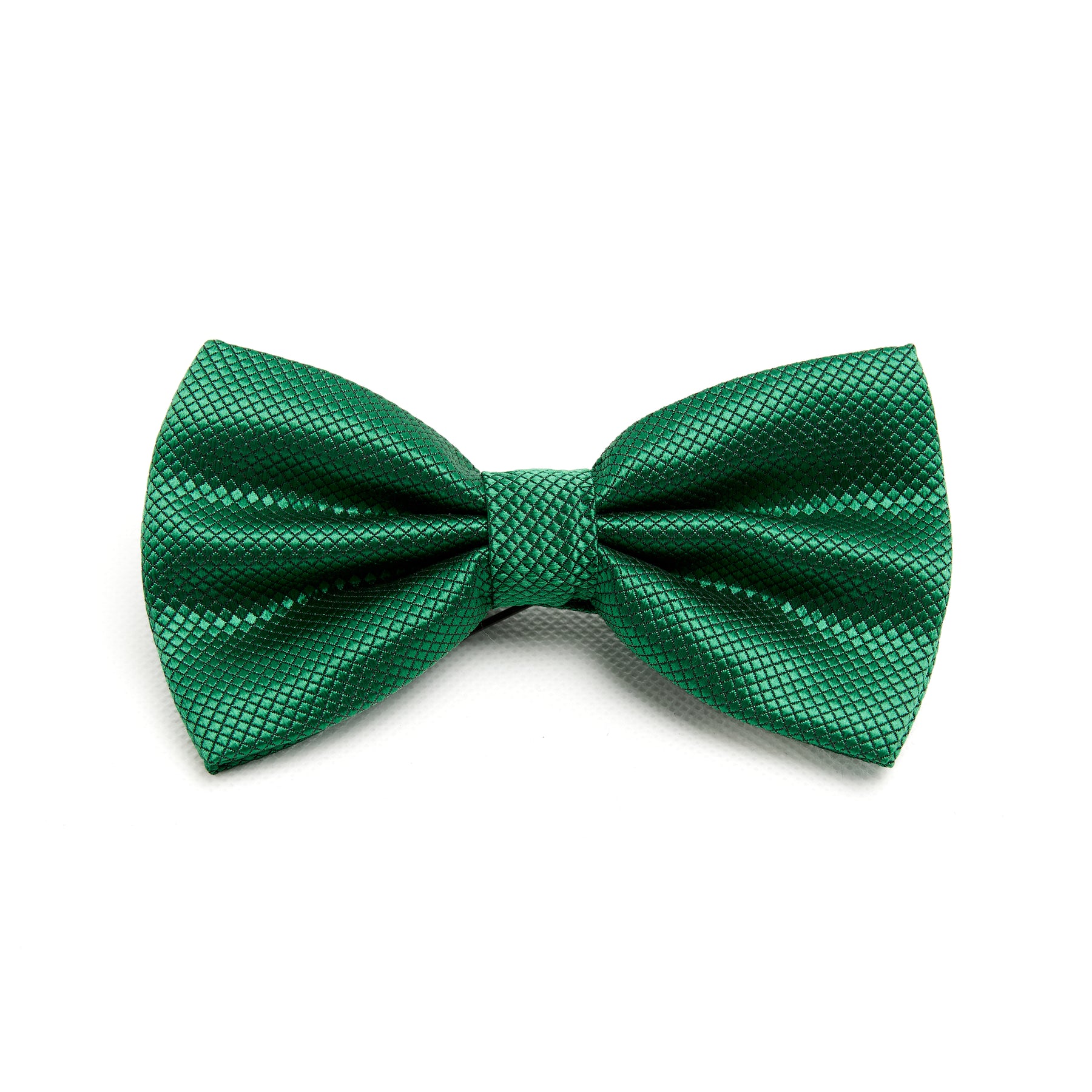 Lupo Bianco Emerald Green Textured Bow Tie