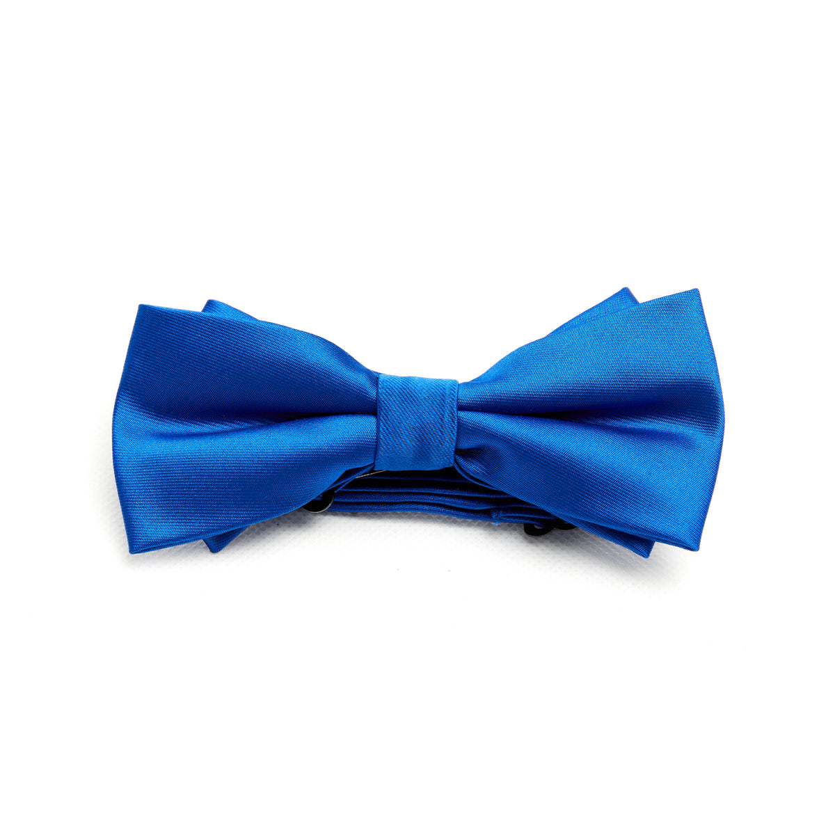 Lupo Bianco Royal Blue Satin Bow Tie