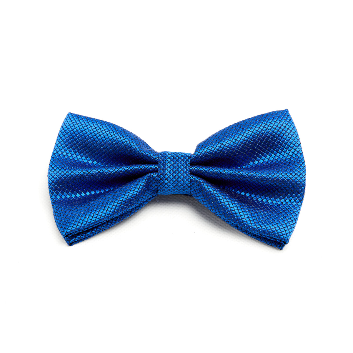 Lupo Bianco Royal Blue Textured Bow Tie