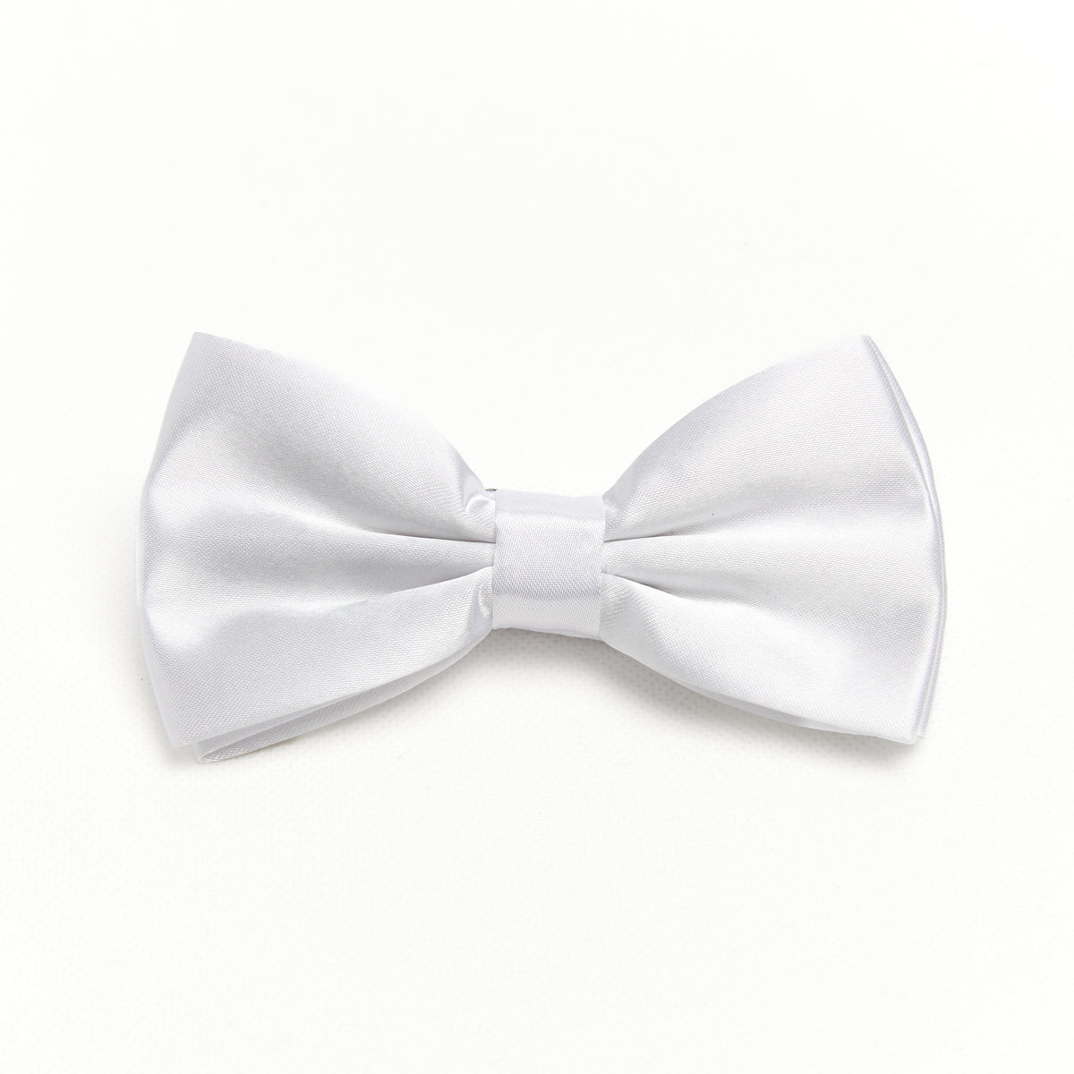 Lupo Bianco White Bow Tie