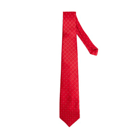 Lupo Bianco Ruby Micro-Pattern Tie