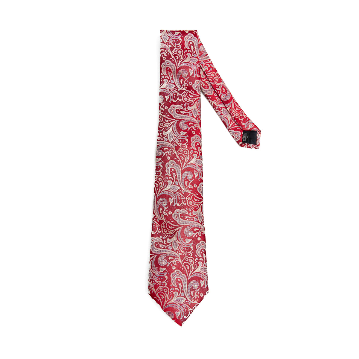 Lupo Bianco Crimson Paisley Tie