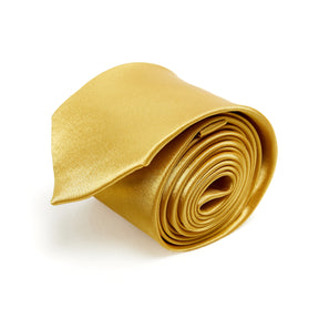 Lupo Bianco Aureo Silk Tie – Golden Yellow