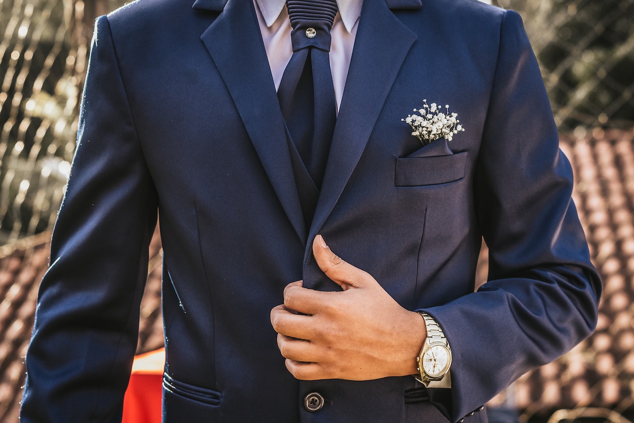 two piece formal suit